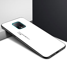Carcasa Bumper Funda Silicona Espejo para Xiaomi Redmi 10X Pro 5G Blanco
