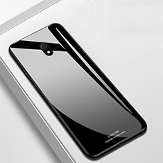 Carcasa Bumper Funda Silicona Espejo para Xiaomi Redmi 8A Negro