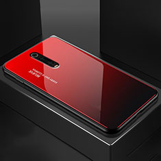 Carcasa Bumper Funda Silicona Espejo para Xiaomi Redmi K20 Rojo