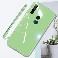 Carcasa Bumper Funda Silicona Espejo T01 para Huawei Honor 20 Lite Verde