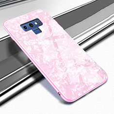 Carcasa Bumper Funda Silicona Espejo T01 para Samsung Galaxy Note 9 Rosa