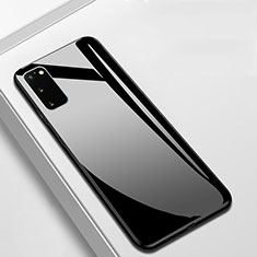 Carcasa Bumper Funda Silicona Espejo T01 para Samsung Galaxy S20 5G Negro