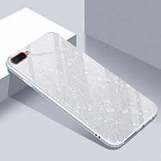 Carcasa Bumper Funda Silicona Espejo T02 para Oppo R17 Neo Blanco