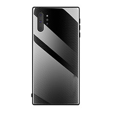 Carcasa Bumper Funda Silicona Espejo T02 para Samsung Galaxy Note 10 Plus Negro