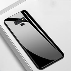 Carcasa Bumper Funda Silicona Espejo T02 para Samsung Galaxy Note 9 Negro