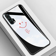 Carcasa Bumper Funda Silicona Espejo T03 para Huawei Honor 20 Pro Negro