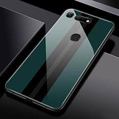 Carcasa Bumper Funda Silicona Espejo T03 para Huawei Honor V20 Verde