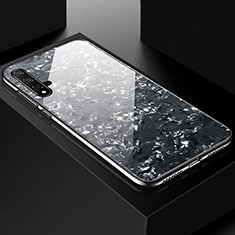Carcasa Bumper Funda Silicona Espejo T03 para Huawei Nova 5 Negro