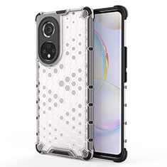 Carcasa Bumper Funda Silicona Transparente 360 Grados AM1 para Huawei Honor 50 Pro 5G Blanco