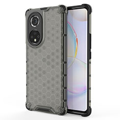 Carcasa Bumper Funda Silicona Transparente 360 Grados AM1 para Huawei Honor 50 Pro 5G Negro