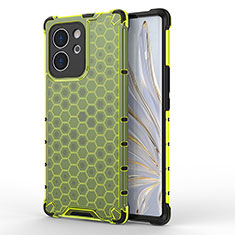 Carcasa Bumper Funda Silicona Transparente 360 Grados AM1 para Huawei Honor 80 SE 5G Verde