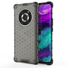 Carcasa Bumper Funda Silicona Transparente 360 Grados AM1 para Huawei Honor Magic3 Pro 5G Negro