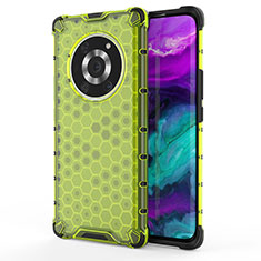 Carcasa Bumper Funda Silicona Transparente 360 Grados AM1 para Huawei Honor Magic3 Pro 5G Verde