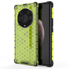Carcasa Bumper Funda Silicona Transparente 360 Grados AM1 para Huawei Honor Magic3 Pro+ Plus 5G Verde