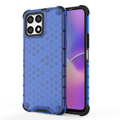 Carcasa Bumper Funda Silicona Transparente 360 Grados AM1 para Huawei Honor X30i Azul