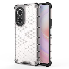 Carcasa Bumper Funda Silicona Transparente 360 Grados AM1 para Huawei Nova 9 SE Blanco