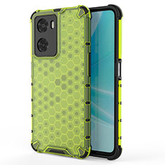 Carcasa Bumper Funda Silicona Transparente 360 Grados AM1 para OnePlus Nord N20 SE Verde