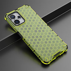 Carcasa Bumper Funda Silicona Transparente 360 Grados AM1 para Realme 10 5G Verde