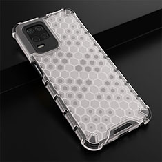 Carcasa Bumper Funda Silicona Transparente 360 Grados AM1 para Realme 8s 5G Blanco