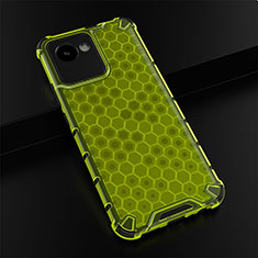 Carcasa Bumper Funda Silicona Transparente 360 Grados AM1 para Realme C30 Verde