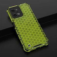 Carcasa Bumper Funda Silicona Transparente 360 Grados AM1 para Realme C31 Verde