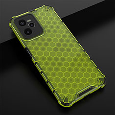 Carcasa Bumper Funda Silicona Transparente 360 Grados AM1 para Realme C35 Verde