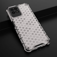 Carcasa Bumper Funda Silicona Transparente 360 Grados AM1 para Realme Narzo 50 4G Blanco