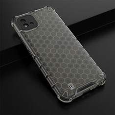 Carcasa Bumper Funda Silicona Transparente 360 Grados AM1 para Realme Narzo 50i Negro