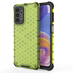 Carcasa Bumper Funda Silicona Transparente 360 Grados AM1 para Samsung Galaxy A23 5G Verde