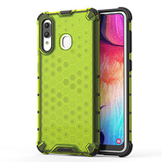 Carcasa Bumper Funda Silicona Transparente 360 Grados AM1 para Samsung Galaxy A30 Verde