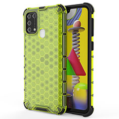 Carcasa Bumper Funda Silicona Transparente 360 Grados AM1 para Samsung Galaxy M31 Verde