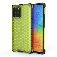 Carcasa Bumper Funda Silicona Transparente 360 Grados AM1 para Samsung Galaxy S10 Lite Verde