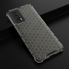 Carcasa Bumper Funda Silicona Transparente 360 Grados AM1 para Vivo iQOO Neo5 5G Negro