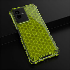 Carcasa Bumper Funda Silicona Transparente 360 Grados AM1 para Vivo Y73t Verde