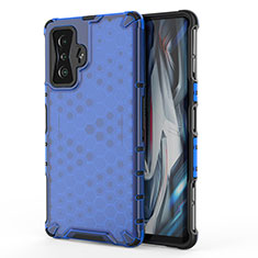 Carcasa Bumper Funda Silicona Transparente 360 Grados AM1 para Xiaomi Poco F4 GT 5G Azul