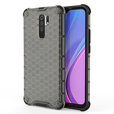 Carcasa Bumper Funda Silicona Transparente 360 Grados AM1 para Xiaomi Poco M2 Negro