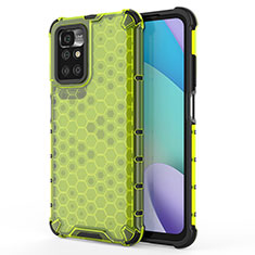 Carcasa Bumper Funda Silicona Transparente 360 Grados AM1 para Xiaomi Redmi 10 (2022) Verde