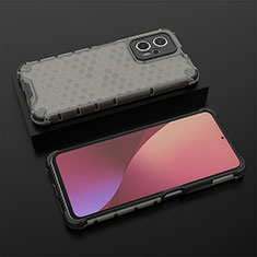 Carcasa Bumper Funda Silicona Transparente 360 Grados AM1 para Xiaomi Redmi K50i 5G Negro