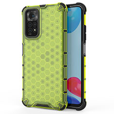 Carcasa Bumper Funda Silicona Transparente 360 Grados AM1 para Xiaomi Redmi Note 11S 4G Verde