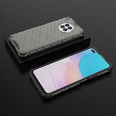 Carcasa Bumper Funda Silicona Transparente 360 Grados AM2 para Huawei Nova 8i Negro