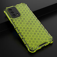 Carcasa Bumper Funda Silicona Transparente 360 Grados AM2 para Oppo A74 4G Verde