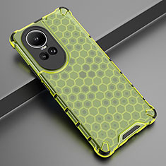 Carcasa Bumper Funda Silicona Transparente 360 Grados AM2 para Oppo Reno10 5G Verde