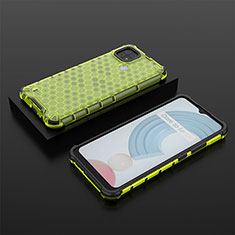 Carcasa Bumper Funda Silicona Transparente 360 Grados AM2 para Realme C21 Verde