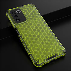 Carcasa Bumper Funda Silicona Transparente 360 Grados AM2 para Realme Q3s 5G Verde