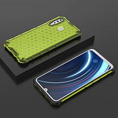 Carcasa Bumper Funda Silicona Transparente 360 Grados AM2 para Samsung Galaxy M30 Verde