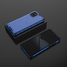 Carcasa Bumper Funda Silicona Transparente 360 Grados AM2 para Samsung Galaxy Note 10 Lite Azul