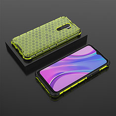 Carcasa Bumper Funda Silicona Transparente 360 Grados AM2 para Xiaomi Poco M2 Verde