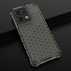 Carcasa Bumper Funda Silicona Transparente 360 Grados AM2 para Xiaomi Redmi Note 13 5G Negro