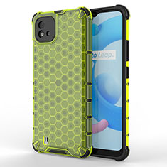 Carcasa Bumper Funda Silicona Transparente 360 Grados AM3 para Realme C11 (2021) Verde