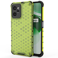 Carcasa Bumper Funda Silicona Transparente 360 Grados AM3 para Realme Narzo 50A Prime Verde